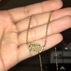 Gold Stone Kendra Scott Necklace